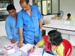 Medical check up camp at APAR Industries